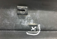 Молдинг двери передний левый Volkswagen Tiguan 1 2007 oem 5N0854939A