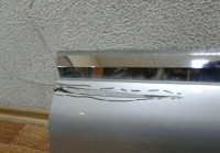 Молдинг двери передний правый Volkswagen Touareg NF Oem 7P6854940 (потертость)