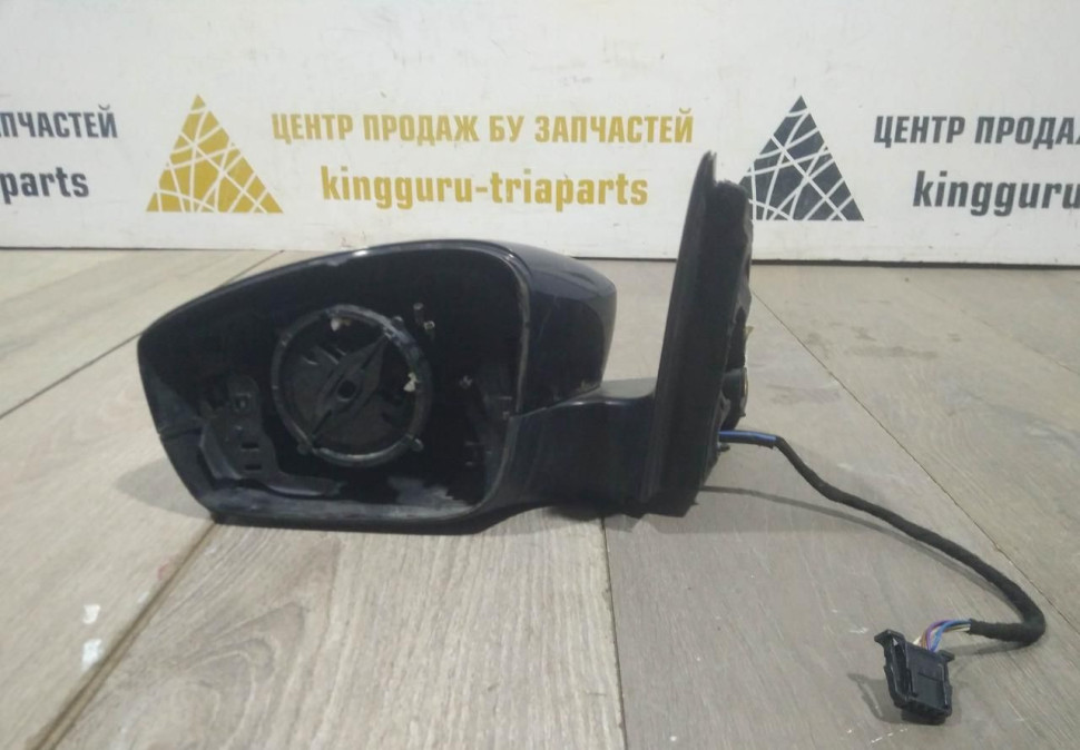 Корпус зеркала левый 5 пин бу Skoda Rapid OEM 5JB857501F
