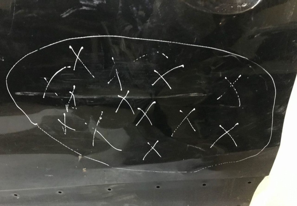 Дверь передняя левая Mazda CX-5 oem KD5359010 (СКЛ-3)