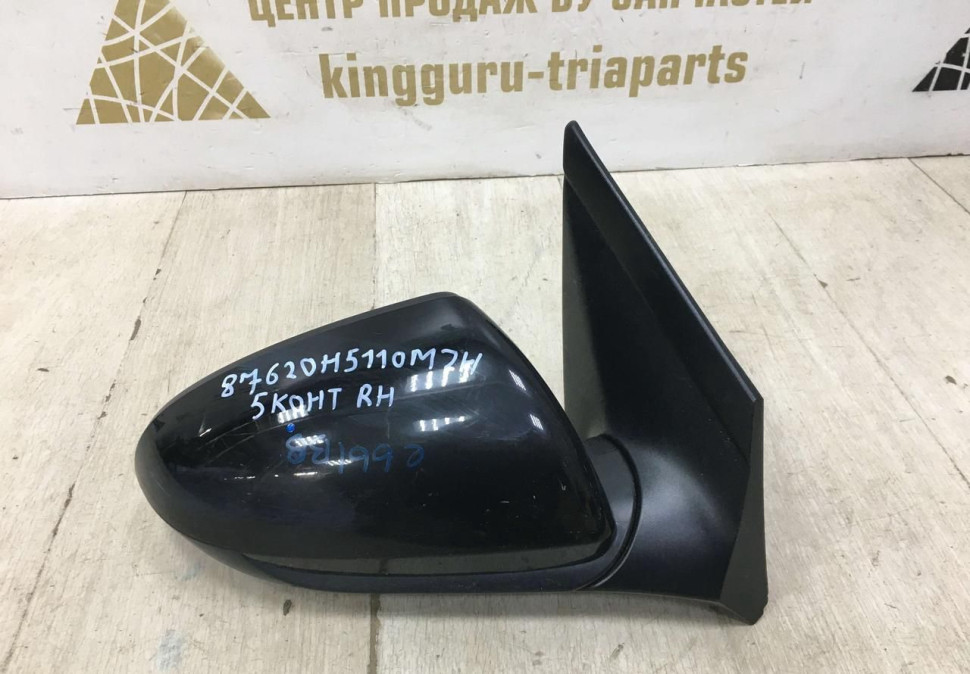 Зеркало правое Hyundai Solaris 2 2017 oem 87620H5110