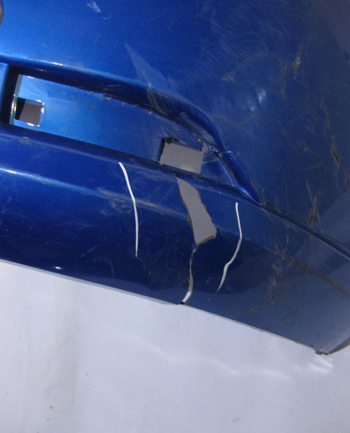 Бампер задний Renault Logan 2 oem 850220639R (слом. часть) (скл-3) Бампер задний Renault Logan 2 oem 850220639R (слом. часть) (скл-3)