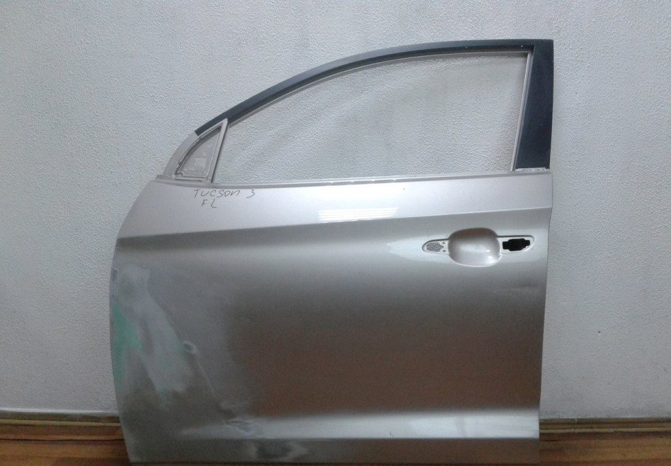 Дверь передняя левая Hyundai Tucson 3 (после ремонта)