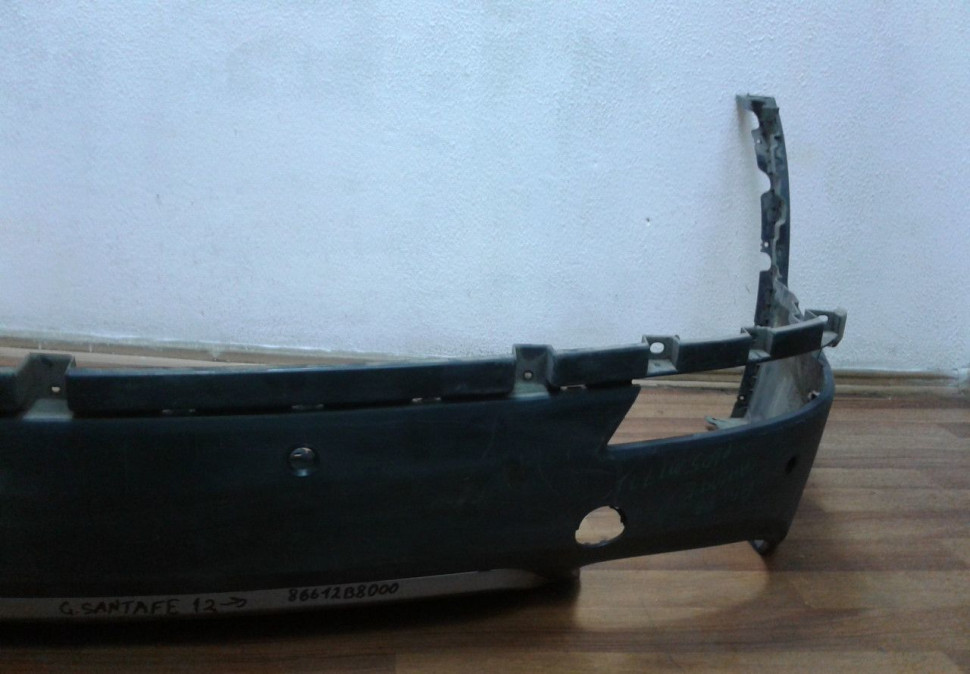 Юбка заднего бампера Hyundai Grand Santa Fe 3 oem 86612b8000
