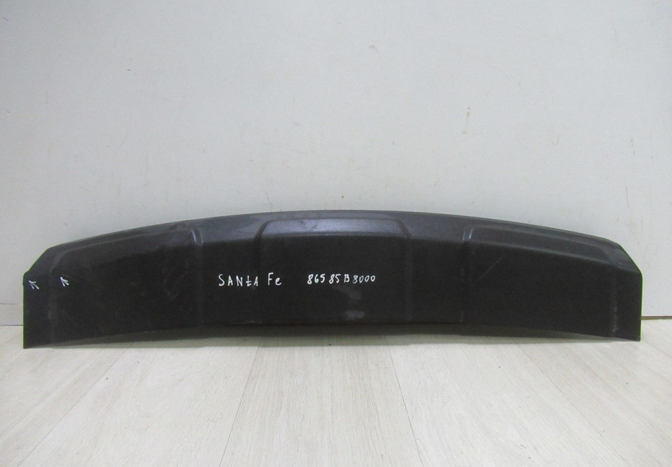 Накладка переднего бампера Hyundai Grand Santa Fe 3 (12>) oem 86585B8000 (потертости)