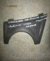 Накладка переднего бампера правая Chevrolet Spark oem 96687008 (скл-3)