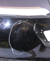 Крышка багажника Hyundai Creta (вмятина) (скл-3)