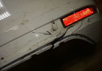 Бампер задний Volkswagen Jetta 6 Oem 5CU807421 (мал порез) (скл-3)