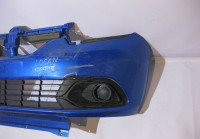 Бампер передний с решеткой Renault Logan 2 oem 620228143r (трещины) (скл-3)