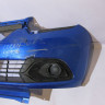 Бампер передний с решеткой Renault Logan 2 oem 620228143r (трещины) (скл-3) Бампер передний с решеткой Renault Logan 2 oem 620228143r (трещины) (скл-3)
