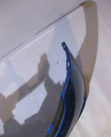 Бампер передний с решеткой Renault Logan 2 oem 620228143r (трещины) (скл-3)