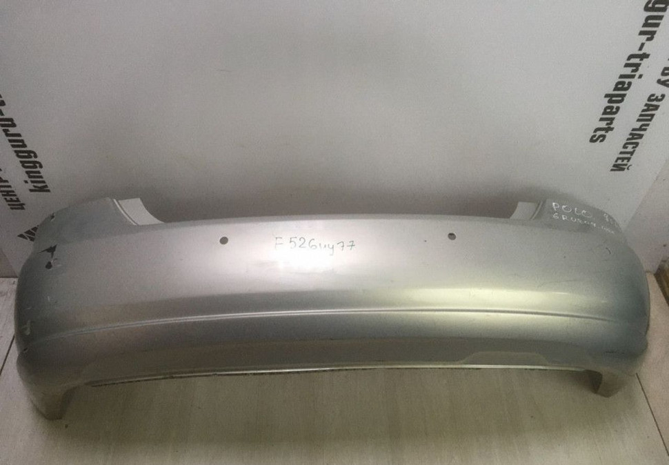 Бампер задний Volkswagen Polo 5 седан дорест oem 6RU807421