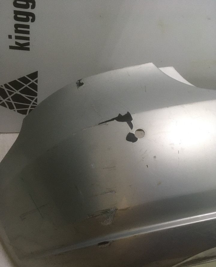 Бампер задний Volkswagen Polo 5 седан дорест oem 6RU807421 Бампер задний Volkswagen Polo 5 седан дорест oem 6RU807421