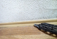 Усилитель переднего бампера нижний (пластик) Volkswagen Passat B8 Oem 3G0807889 (слом 1 крепление)