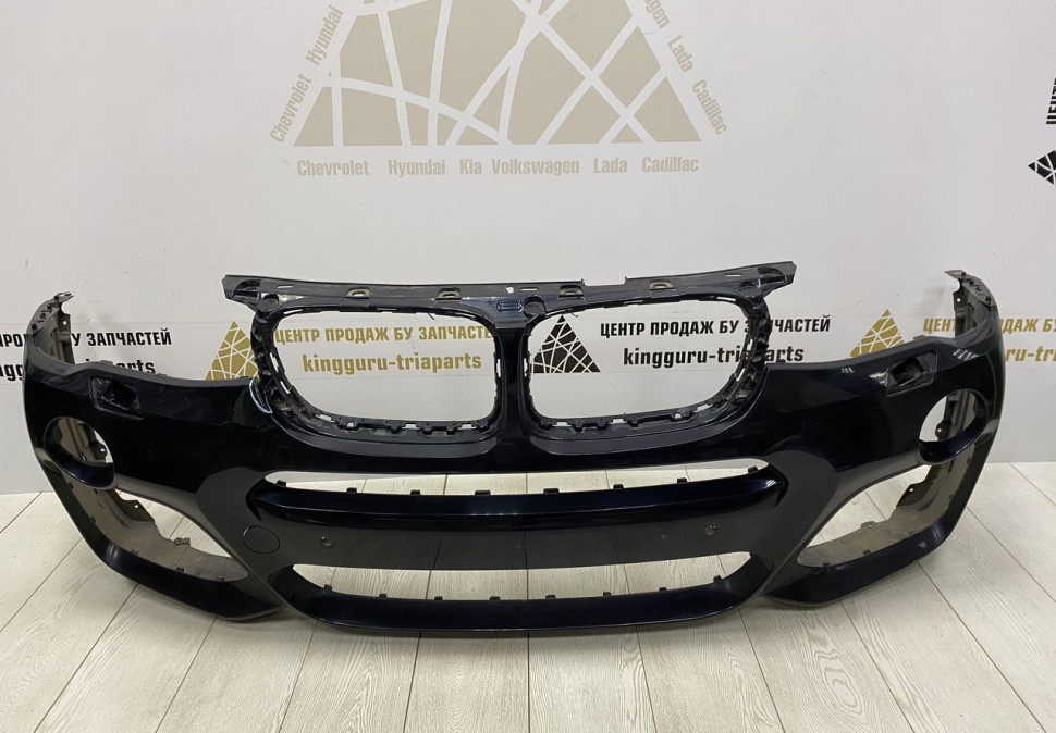 Бампер передний BMW X3 F25 M-Pack рестайлинг OEM 51118064117 51118056874