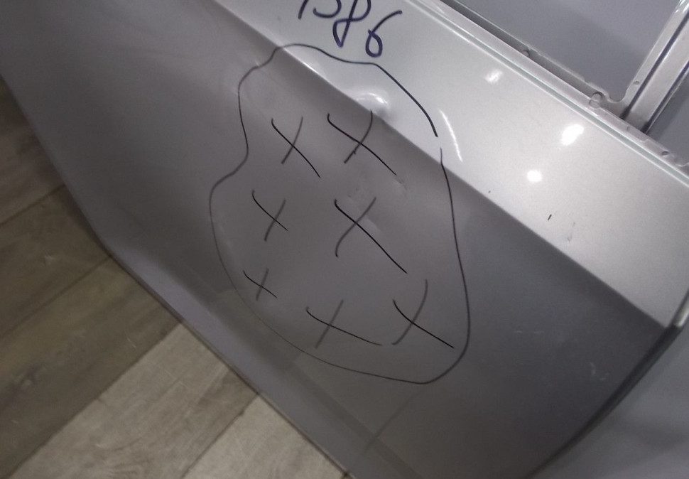 Дверь задняя правая бу Skoda Rapid OEM 5JA833052B