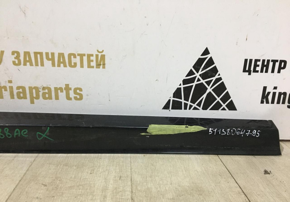 Молдинг двери передний левый BMW X3 G01 M-Pack OEM 51138064795 Молдинг двери передний левый BMW X3 G01 M-Pack OEM 51138064795