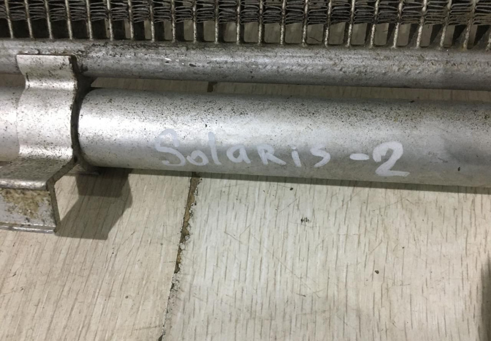 Радиатор кондиционера для Hyundai Solaris 2 2017> oem 97606H5000 Радиатор кондиционера для Hyundai Solaris 2 2017> oem 97606H5000