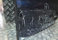 Дверь багажника правая Volkswagen Transporter T5 oem 7H0827092AQ (вмятины)