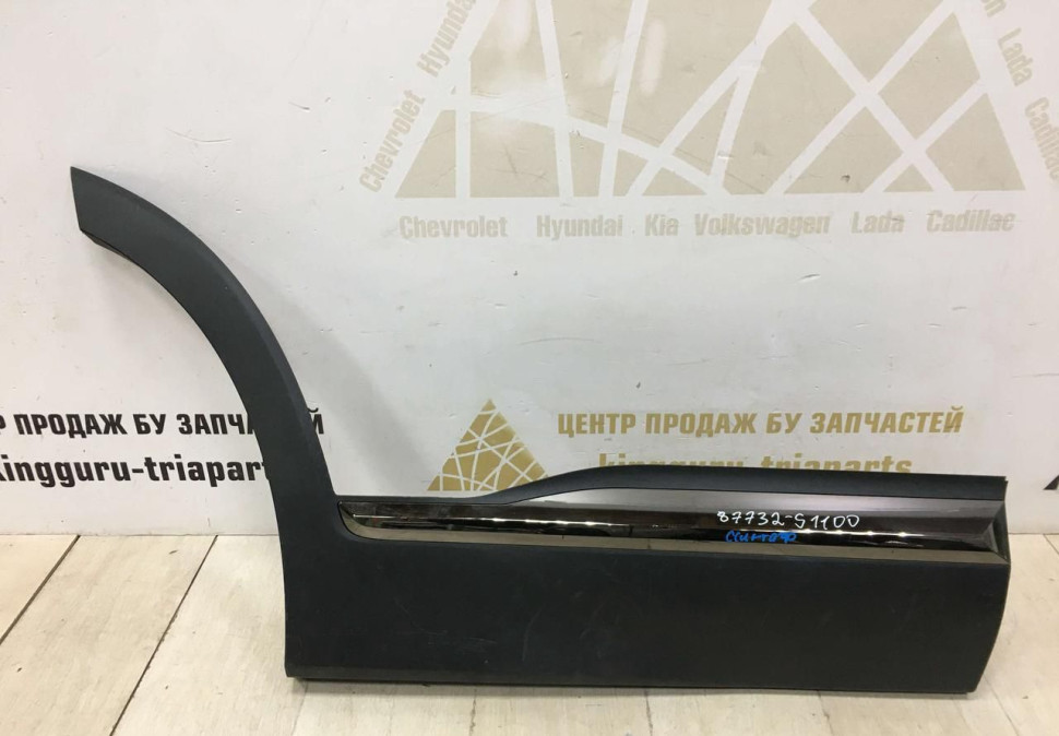 Молдинг двери задний правый Hyundai Santa Fe 4 2018> oem 87732S1100