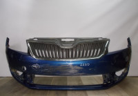 Бампер передний бу Skoda Rapid OEM 60U807221F