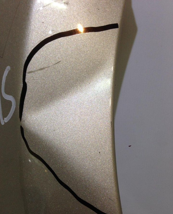 Крыло перед.прав. Hyundai Solaris oem  663114L000 (скл-3)