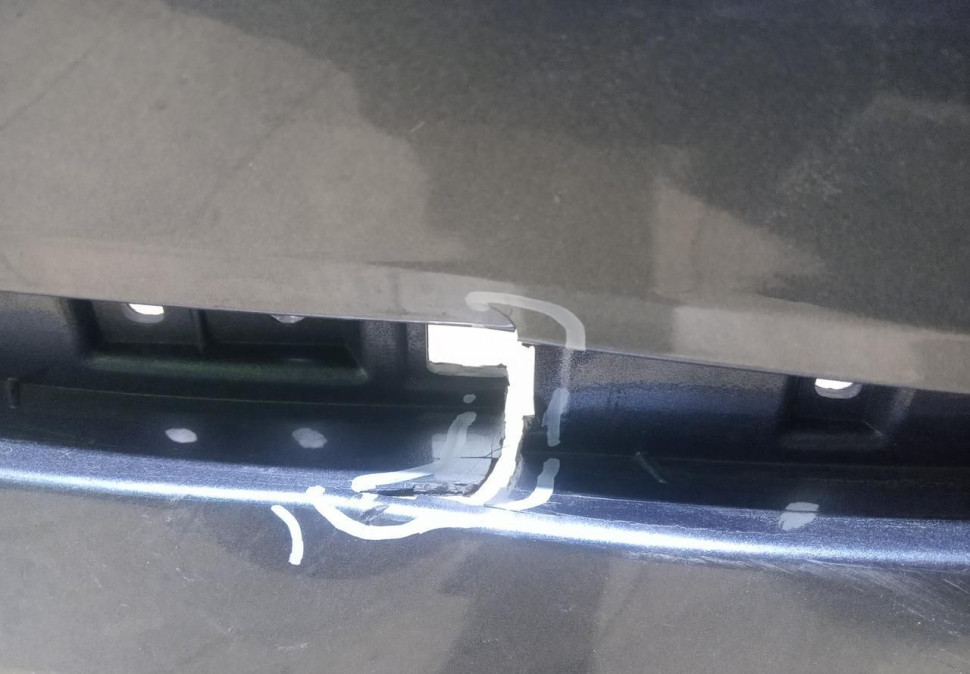 Бампер задний бу BMW 5 G30 OEM 51127475595, 51127387294