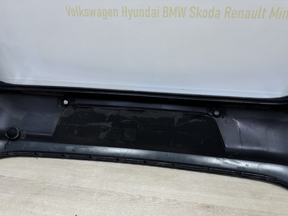 Бампер задний Volkswagen Golf 7 дорестайлинг 2012 OEM 5G6807421