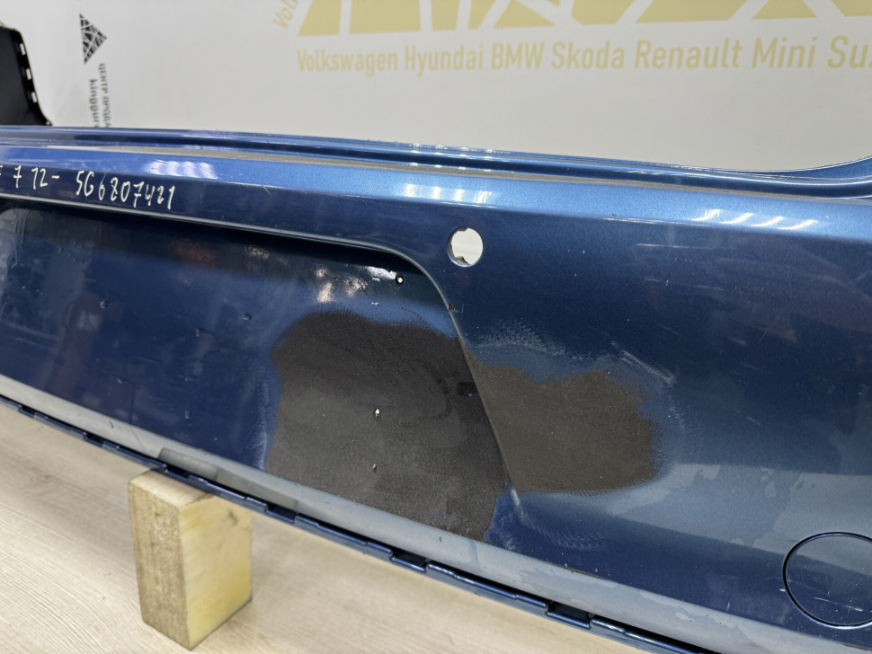 Бампер задний Volkswagen Golf 7 дорестайлинг 2012 OEM 5G6807421 Бампер задний Volkswagen Golf 7 дорестайлинг 2012 OEM 5G6807421