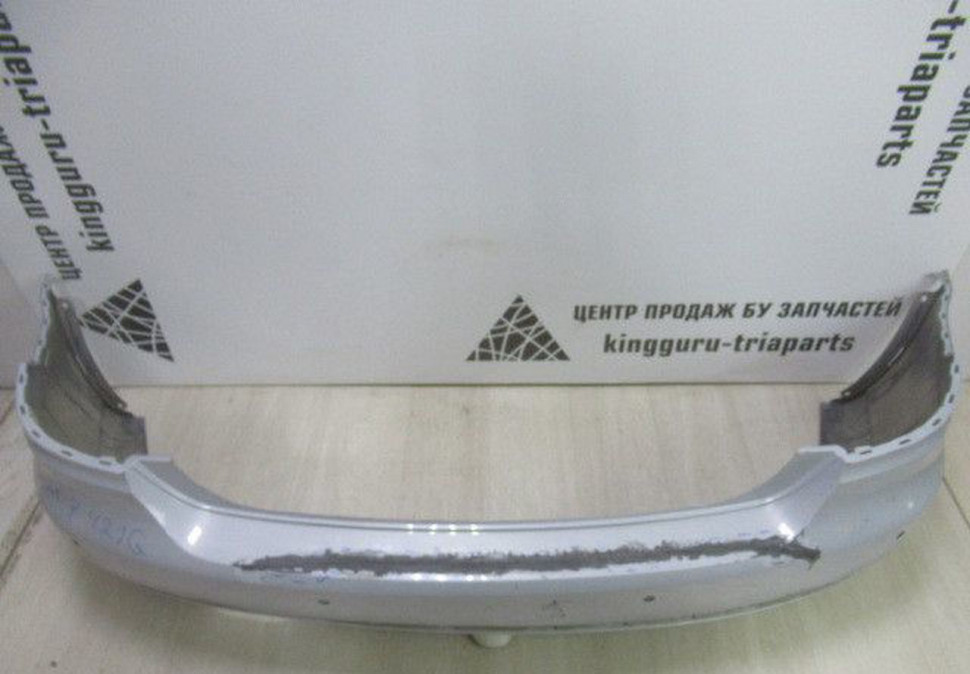Бампер задний Volkswagen Polo 5 oem 6RU807421D (после ремонта)