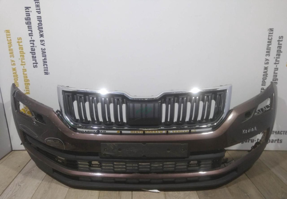 Бампер передний бу Skoda Kodiaq OEM 565807221