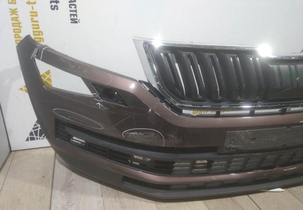 Бампер передний бу Skoda Kodiaq OEM 565807221