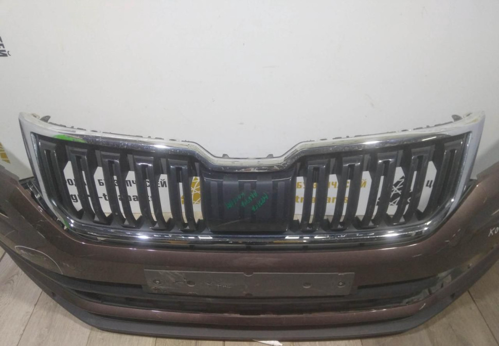 Бампер передний бу Skoda Kodiaq OEM 565807221