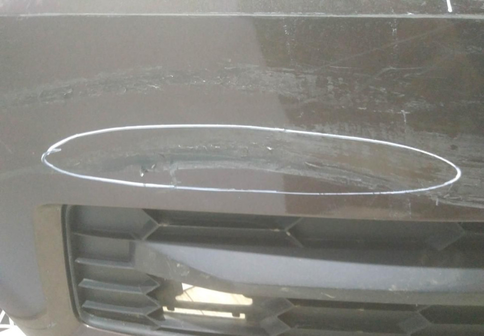 Бампер передний бу Skoda Kodiaq OEM 565807221