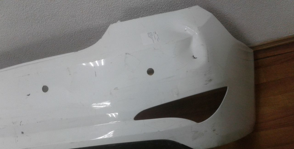 Бампер задний Hyundai Solaris 1 рест oem 866114L500 (вмятина)