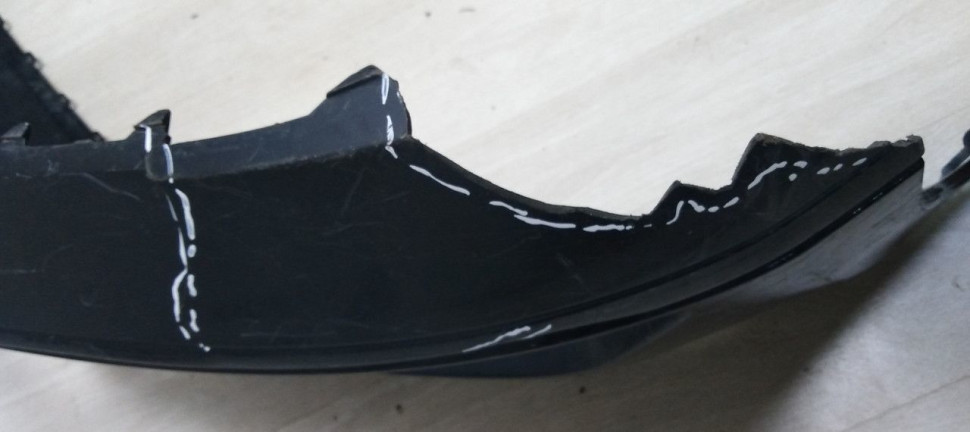 Бампер передний Volkswagen Passat B8 14>20 Oem 3G0807221