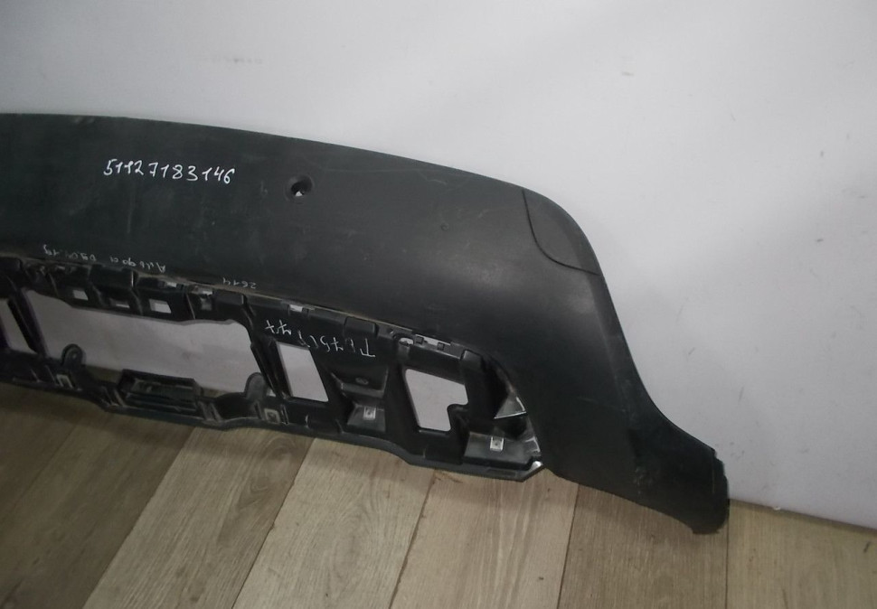 Спойлер заднего бампера бу BMW X6 E71 OEM 51127183146