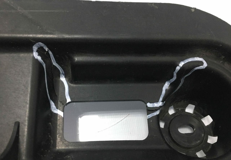 Кронштейн заднего бампера BMW X6 G06 OEM 51127425449