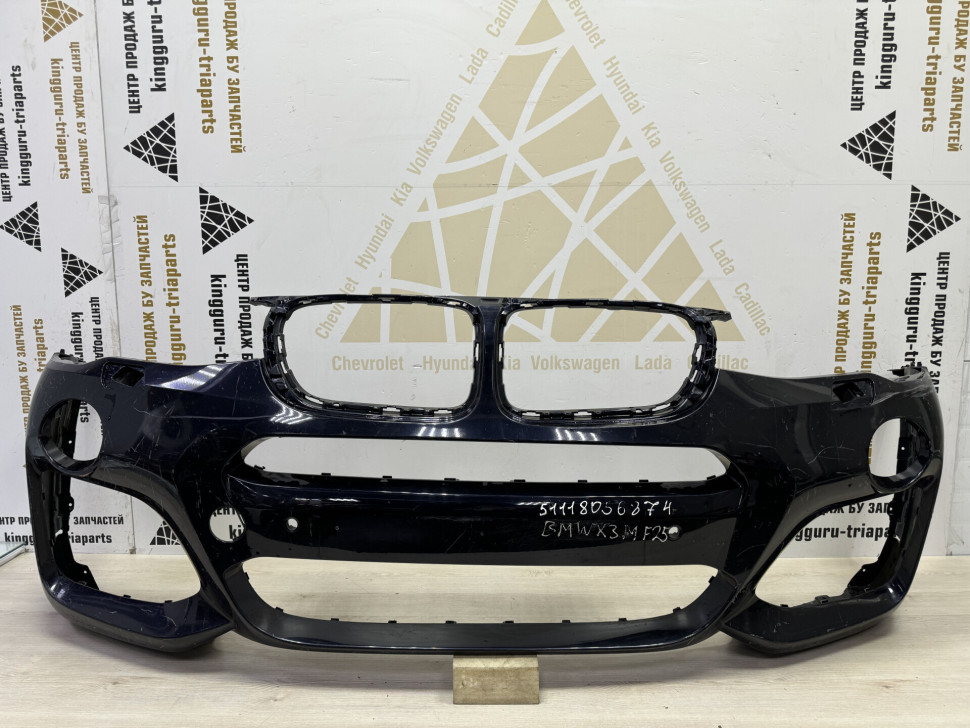 Бампер передний бу BMW X3 M F25 OEM 51118056874