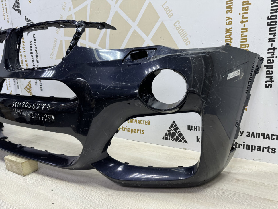 Бампер передний бу BMW X3 M F25 OEM 51118056874 Бампер передний бу BMW X3 M F25 OEM 51118056874