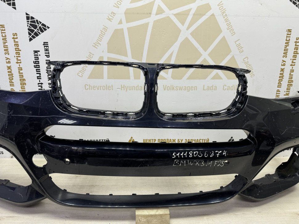 Бампер передний бу BMW X3 M F25 OEM 51118056874 Бампер передний бу BMW X3 M F25 OEM 51118056874