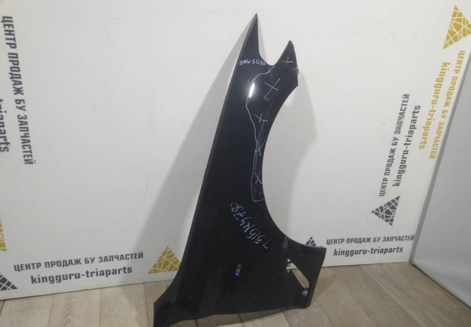 Крыло переднее правое бу BMW 5 G30 OEM 41007443688