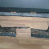 Юбка заднего бампера Hyundai Santa Fe 3 oem 866122w000 (трещ.)
