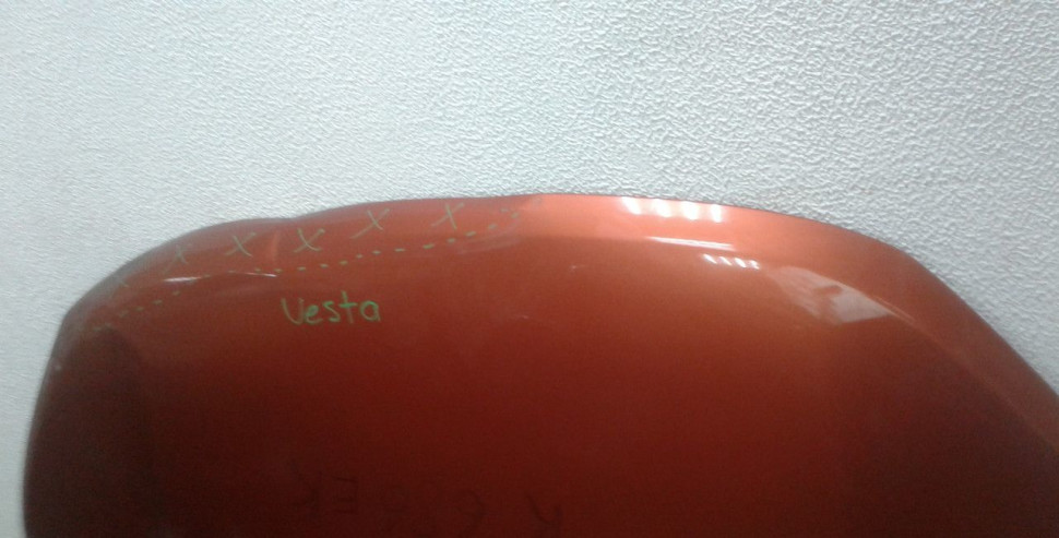 Капот Lada Vesta oem 8450039378 (вмятина) (скл-3)