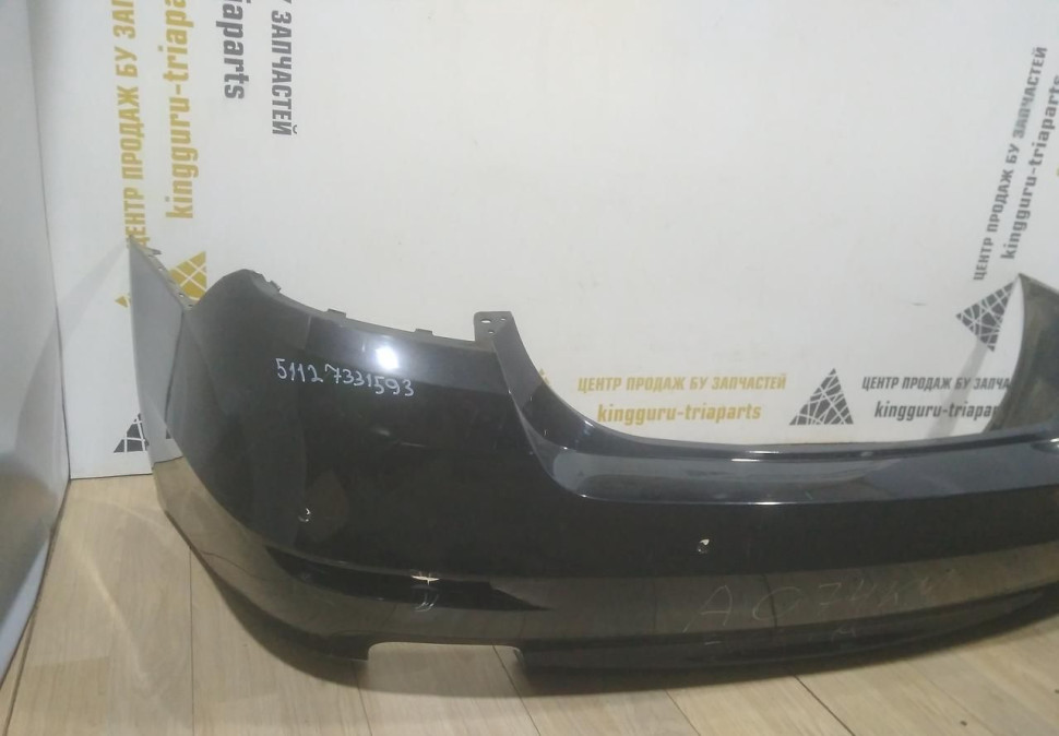 Бампер задний бу BMW 5 F10 рестайлинг OEM 51127331593