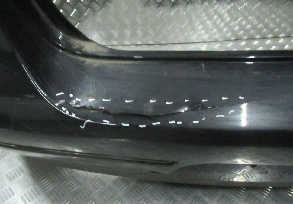 Бампер задний Volkswagen Passat B6 седан Oem 3C5807417  (трещина)  (скл-3)