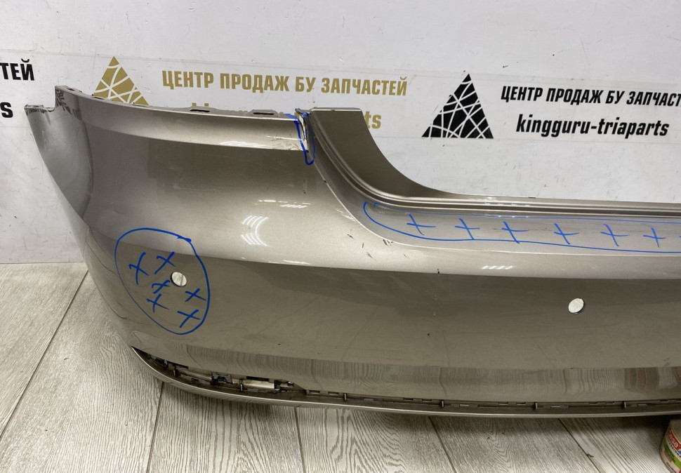 Бампер задний Volkswagen Polo 5 рестайлинг 2015 OEM 6RU807421D Бампер задний Volkswagen Polo 5 рестайлинг 2015 OEM 6RU807421D