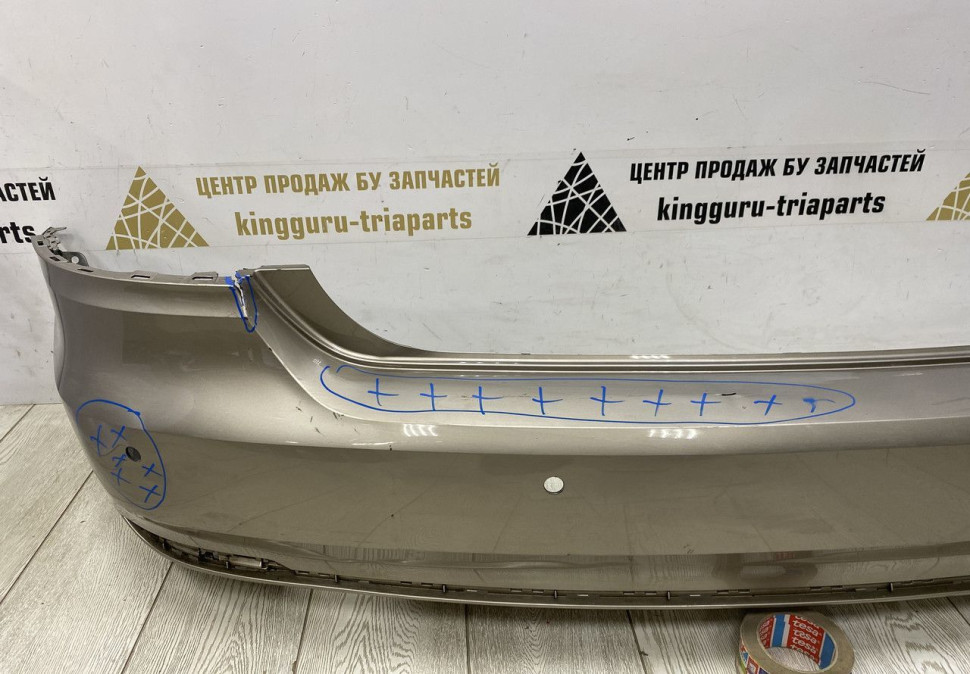 Бампер задний Volkswagen Polo 5 рестайлинг 2015 OEM 6RU807421D Бампер задний Volkswagen Polo 5 рестайлинг 2015 OEM 6RU807421D