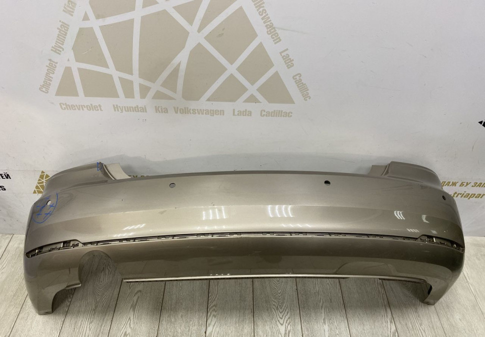 Бампер задний Volkswagen Polo 5 рестайлинг 2015 OEM 6RU807421D Бампер задний Volkswagen Polo 5 рестайлинг 2015 OEM 6RU807421D