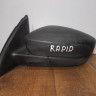 Корпус зеркала левый бу Skoda Rapid OEM 5JB857501D Корпус зеркала левый бу Skoda Rapid OEM 5JB857501D